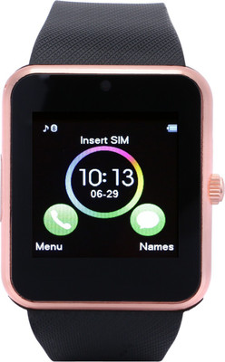 

Bingo GT08 Fitness Tracker support Nano SIM Card and 32GB TF Card Gold Smartwatch(Gold Strap Regular)