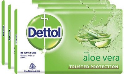 

Dettol Aloe Vera Soap(300 g, Pack of 3)