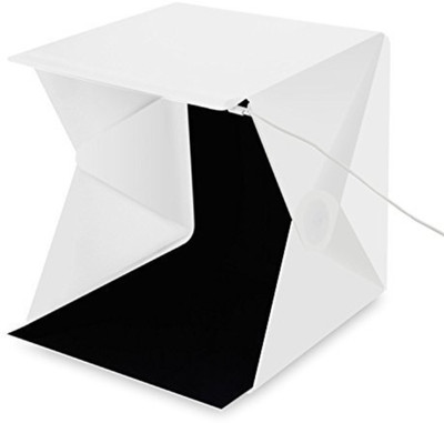 

Kraptick Foldable Photography Light Box or Photo Studio with USB Cable and Two backdrops Square Softbox(240 mm x 230 mm)