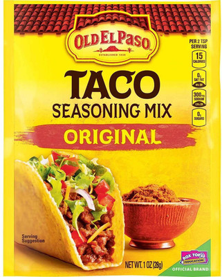 

Old ELPaso Taco Seasoning Mix, Original - 28g (1oz)(28 g)