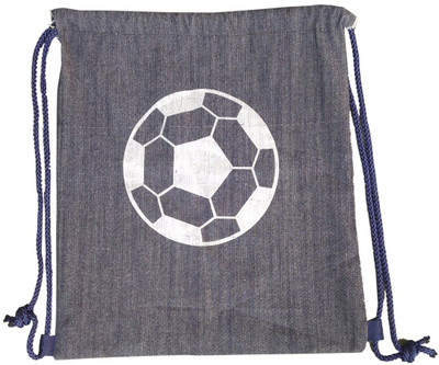 

DE'MODA Kids Denim Sports Bags Backpack(Blue, Drawstring Bag)
