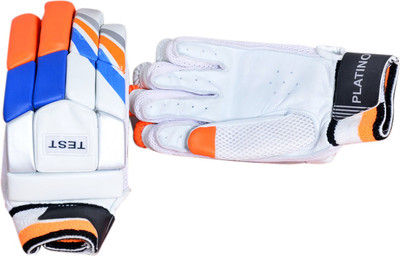 

ME Test Full Size Leather Palm Cut Finger Cricket Batting Gloves For Men Batting Gloves (Men, Multicolor)