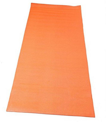 

Charismacart Yoga Mat Thick Anti Skid Washable Orange 5 mm Yoga Mat, Multicolor