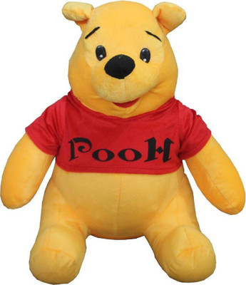 

Shopfloor.XYZ Pooh Soft For Boys And Girls Stuffed soft toy - 36 cm(Multicolor)
