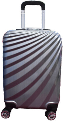 

sinomate Exclusive Designer 3D Polycarbonate Trolley Bag (Black) Cabin Luggage -  inch(Black