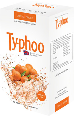 Typhoo 25 Orange Masala Tea Bags(50 g, Box)