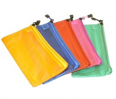 

JS Cosmetic Pouch(Blue, Red, Yellow, Green, Multicolor), Multi