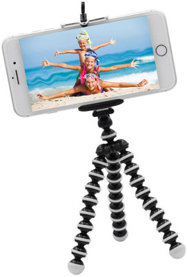 

BUY GENUINE Universal Flexible 360 Degree Travel Compact Portable Octopus Mobile Holder Phone Snake Style Stand for All Android/Smartphones/DSLR Cameras Lazy Stand Tripod(Multicolor, Supports Up to 1000 g)