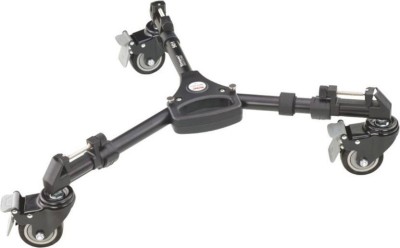 Simpex 901 Heavy weight Dolly Tripod(Black, Supports Up to 20000 g)