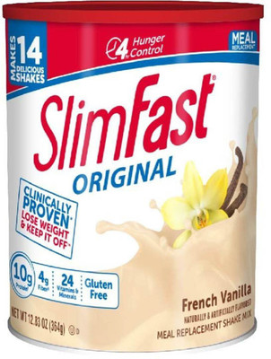 

SlimFast SlimFast Original Weight Loss Meal Replacement Shake Mix Powder, Rich Chocolate Royale - 364g (12.83oz)(364 g)