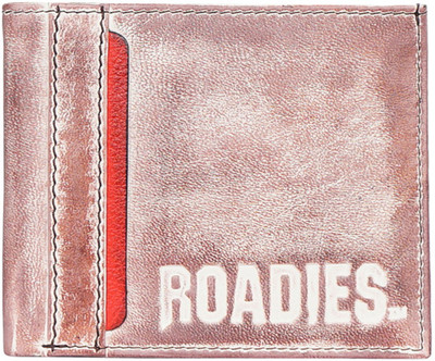 

Roadies Men Beige Genuine Leather Wallet(6 Card Slots)