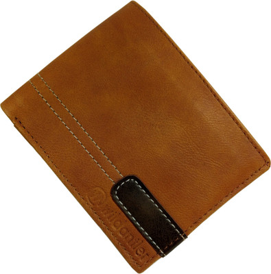 

Wildantler Men Yellow Artificial Leather Wallet(6 Card Slots)