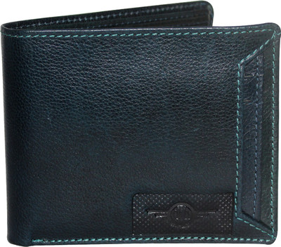 

Ubai LIfa Men Blue Genuine Leather Wallet(5 Card Slots), Dark blue