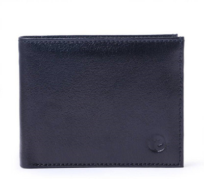 

Posshusa Men Black Genuine Leather Wallet(5 Card Slots)