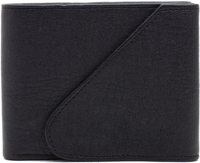 

DELMA Men Black Artificial Leather Wallet(6 Card Slots)