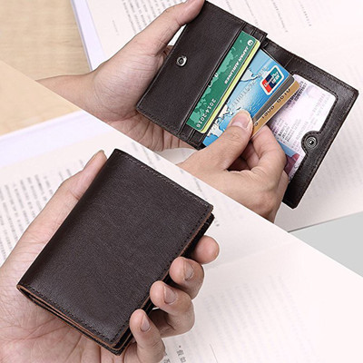 

Wildland Men Brown Genuine Leather Card Holder(20 Card Slots)