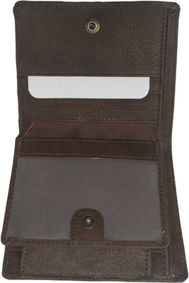 

Wildland Men Brown Genuine Leather Wallet(5 Card Slots)