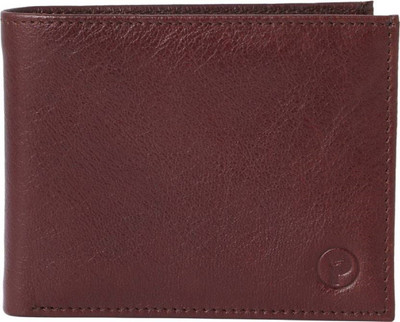

posshusa Men Brown Genuine Leather Wallet(8 Card Slots)
