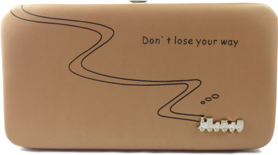 

SB Women Brown Artificial Leather Wallet(4 Card Slots)