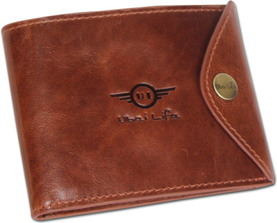 

Ubai Lifa Men Tan Genuine Leather Wallet(3 Card Slots)