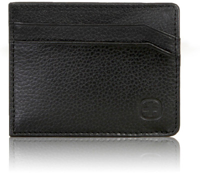 

Swiss Gear Men Black Genuine Leather Money Clip(2 Card Slots)