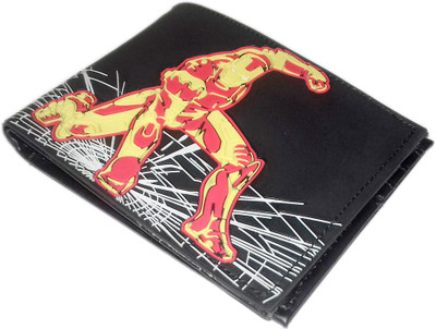 

kidoz kingdom Boys Black Artificial Leather Wallet(4 Card Slots)
