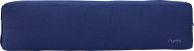 

Rumi Yoga Cotton Bolster Lean - Midnight 29 x 7 x 3.25 Yoga Blocks(Blue Pack of 1)