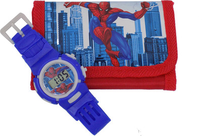 

Majik Wallet, Digital Watch Combo(Multicolor)