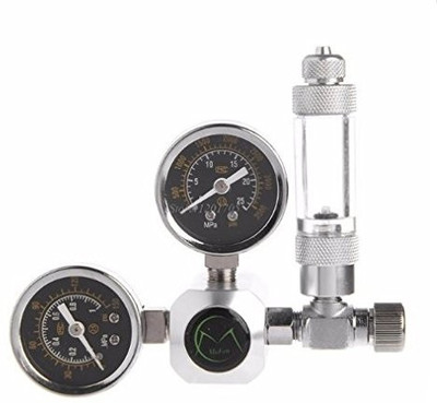 

Aqua Aquarium CO2 Control Double Gage Regulator Check Valve Bubble Counter Aquarium Tool