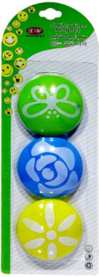 

Aadya Crafts Magnetic Button Flower 3PC