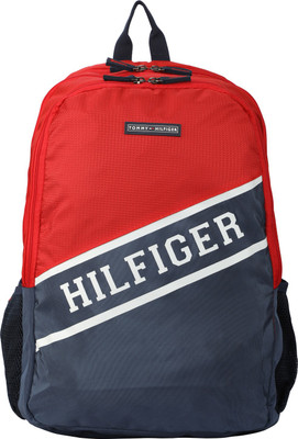 

Tommy Hilfiger Mid 29.7 L Backpack(Orange, Grey), Red