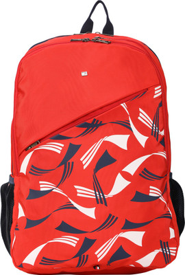 

Tommy Hilfiger Mid 36.3 L Backpack(Black, Orange), Red