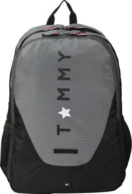 

Tommy Hilfiger Mid 29.7 L Backpack(Black, Grey)