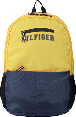 Tommy Hilfiger Mid 24.75 L Backpack(Yellow, Blue)