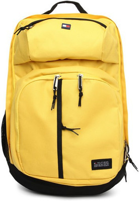 

Tommy Hilfiger Stapleton 22 L Backpack(Black, Yellow)