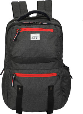 

Tommy Hilfiger Entry 23.55 L Backpack(Black, Grey)