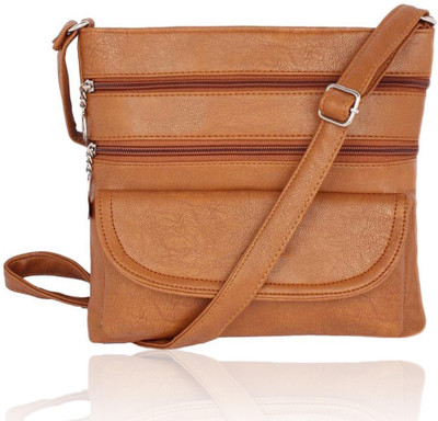 

Dutty Zipper Closure Sling Bag Sling Bag(Yellow, 5 L)