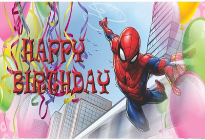

MADISON AVENUE Happy Birthday Party Banner(6 ft, Pack of 1)