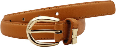 

Baluchi Women Party, Casual Tan Artificial Leather Belt