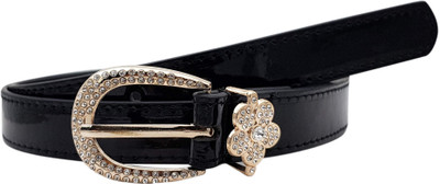 

Baluchi Women Party, Casual Black Artificial Leather Belt