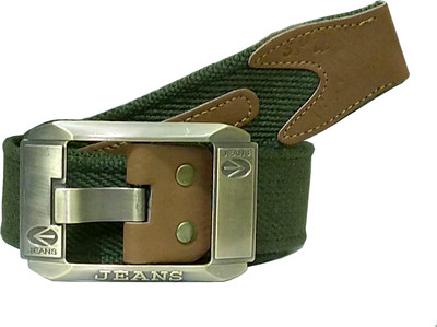 

CAPE9 Men & Women Casual, Party, Formal Green Canvas, Fabric Belt