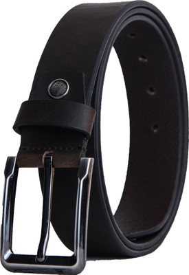 

Second May Men Casual Brown Genuine Leather Belt, Brown 2