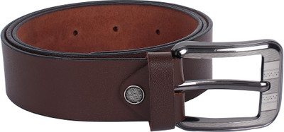 

Buxworth Men Formal, Casual Black Genuine Leather Belt, Brown