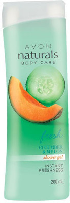 

Avon Anew Naturals Shower Gel - Cucumber & Melon 200 ml(200 ml)