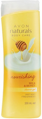 

Avon Anew Naturals Shower Gel - Milk & Honey 200 ml(200 ml)