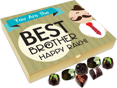 

Chocholik Rakshabandhan Gift Box - You Are The Best Brother - 20pc Truffles(240 g)