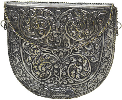 

GREEN CRAFTS Casual Gold Clutch