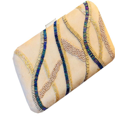 

Craftbazaar Party White Clutch