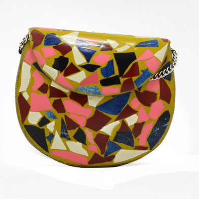

GREEN CRAFTS Casual Multicolor Clutch