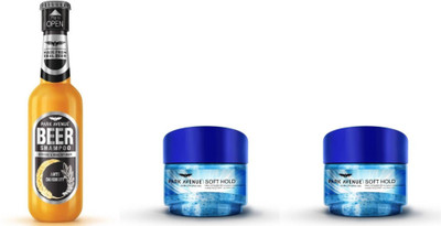 

Park Avenue ANTI-DANDRUFF WITH SOFT HOLD HAIR GEL & SOFT HOLD GEL(Set of 3)